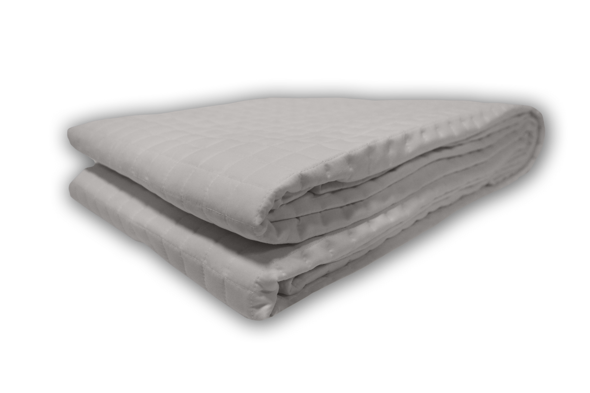 Winter White- Quilted Blanket